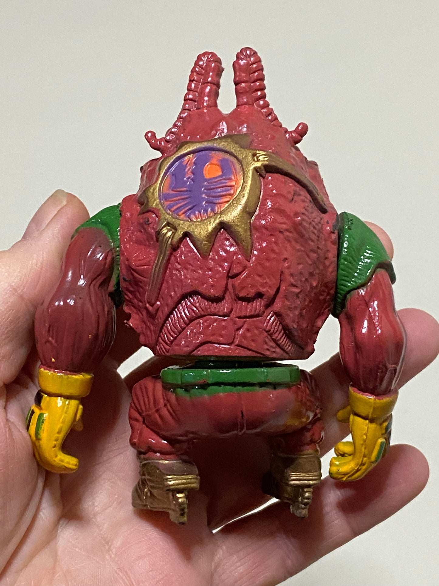 Extremely collectable Vintage Ralph ‘Slobster’ Ocean Warrior Street Sharks KO Bootleg Figure Toy