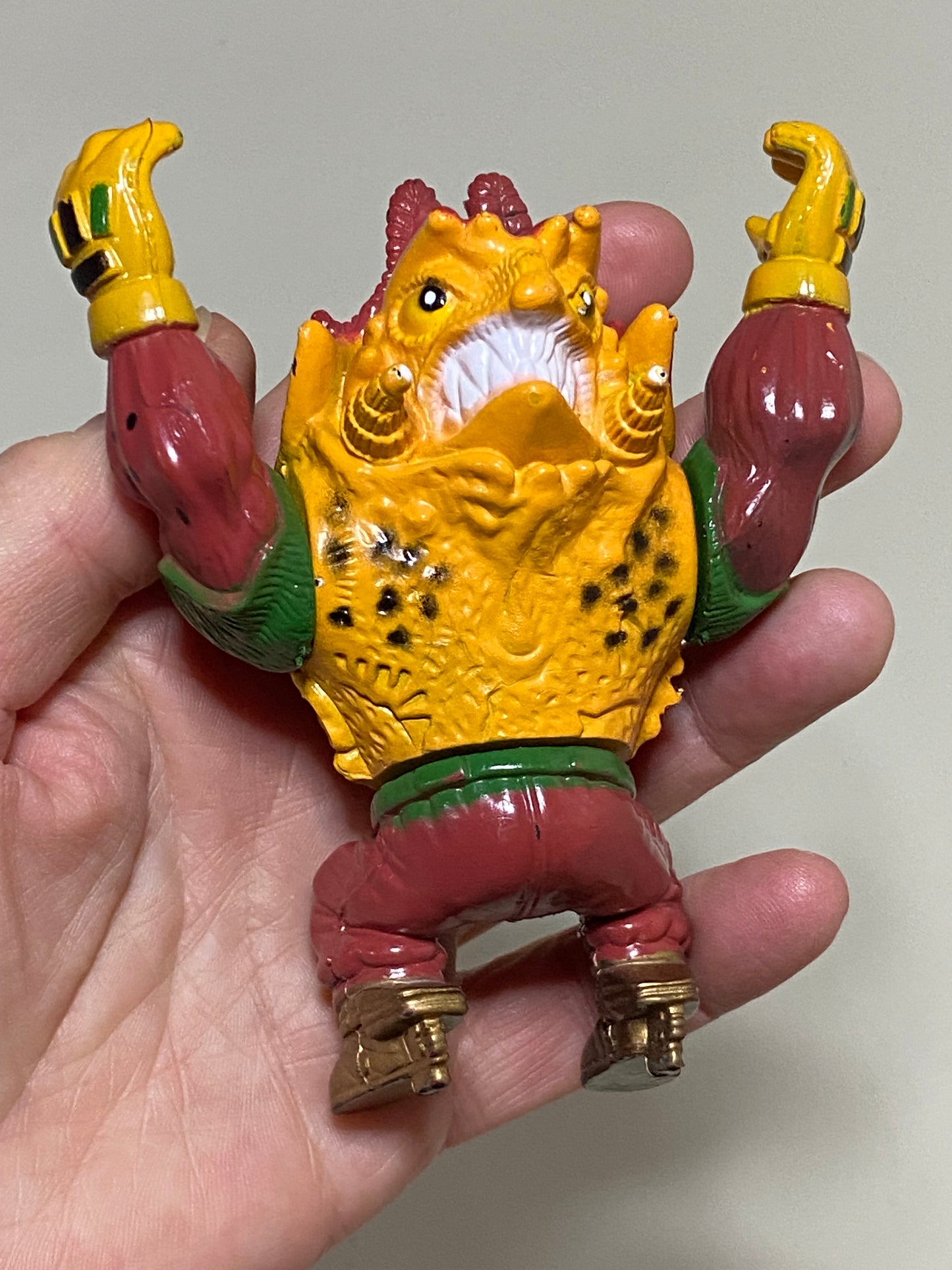 Extremely collectable Vintage Ralph ‘Slobster’ Ocean Warrior Street Sharks KO Bootleg Figure Toy