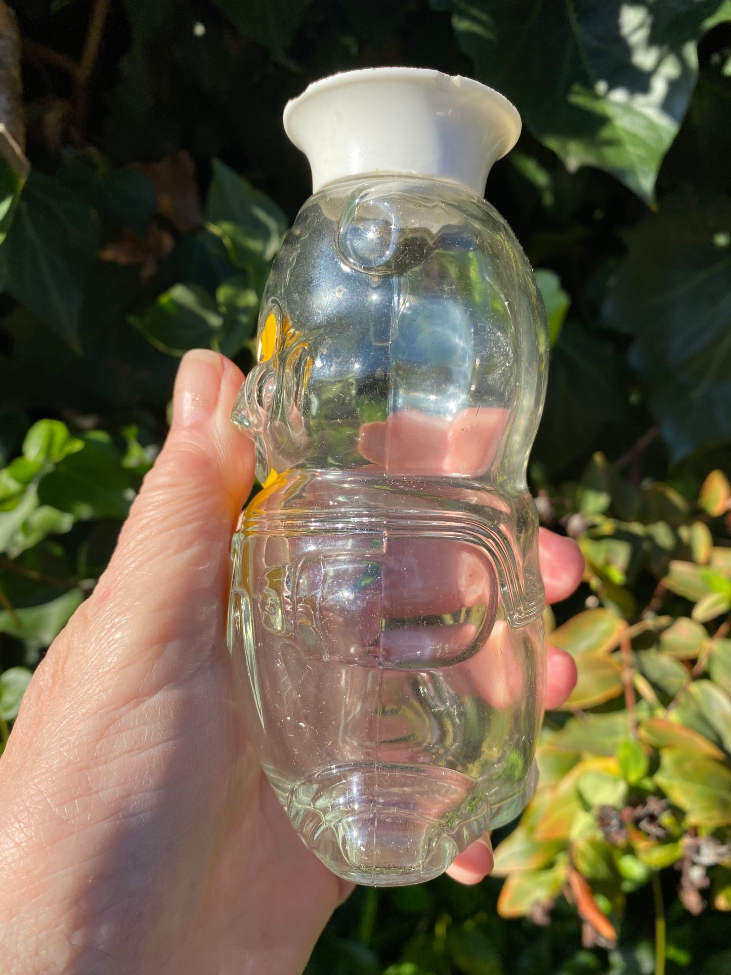 1960s Andre Philippe Glass Sailor Piggy Bank