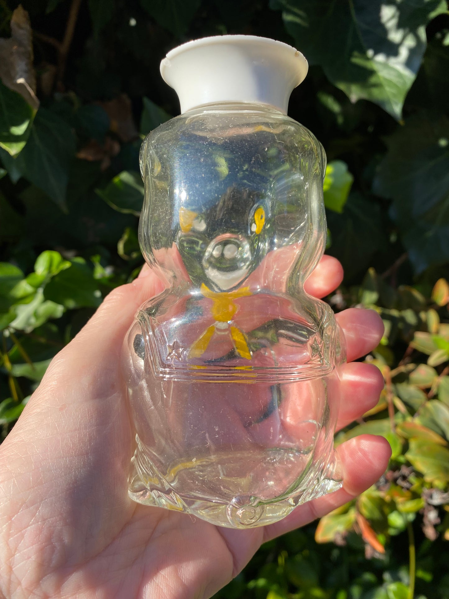 1960s Andre Philippe Glass Sailor Piggy Bank