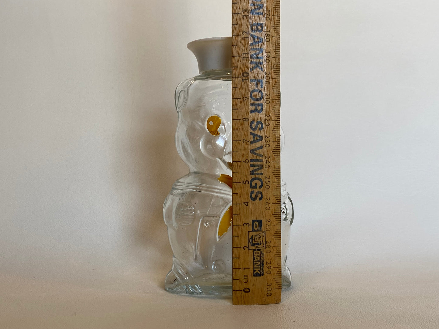 1960s Andre Philippe Glass Sailor Piggy Bank