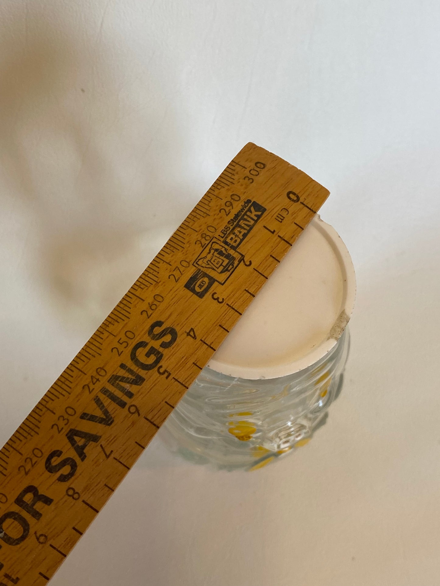 1960s Andre Philippe Glass Sailor Piggy Bank