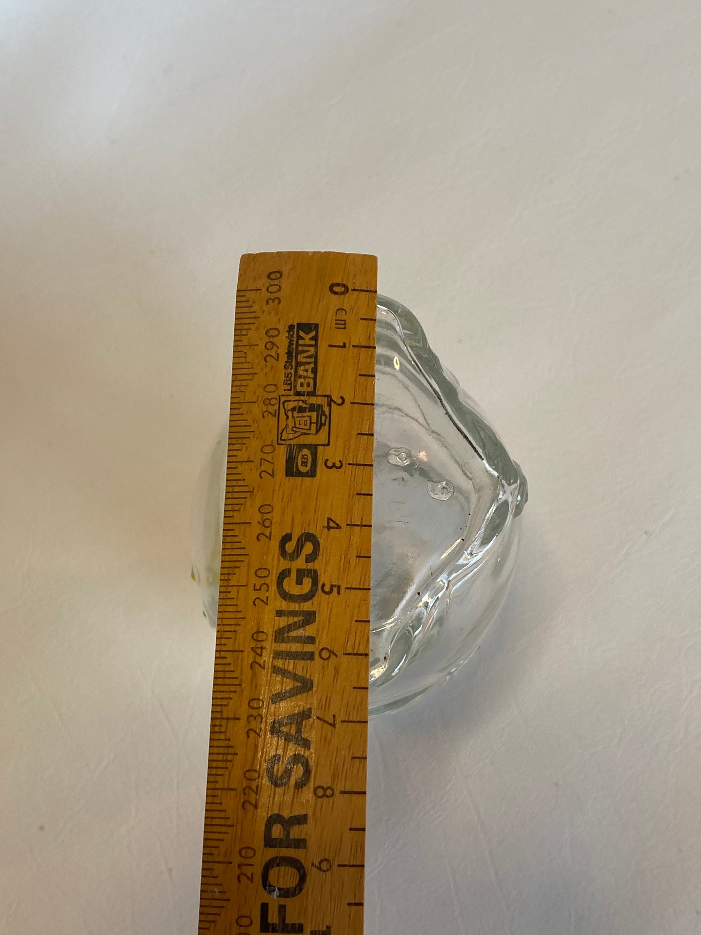 1960s Andre Philippe Glass Sailor Piggy Bank