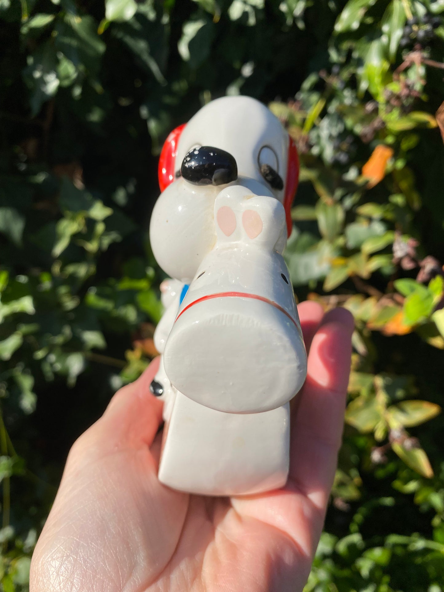 Vintage Snoopy Swing Bank Ceramic Money Box