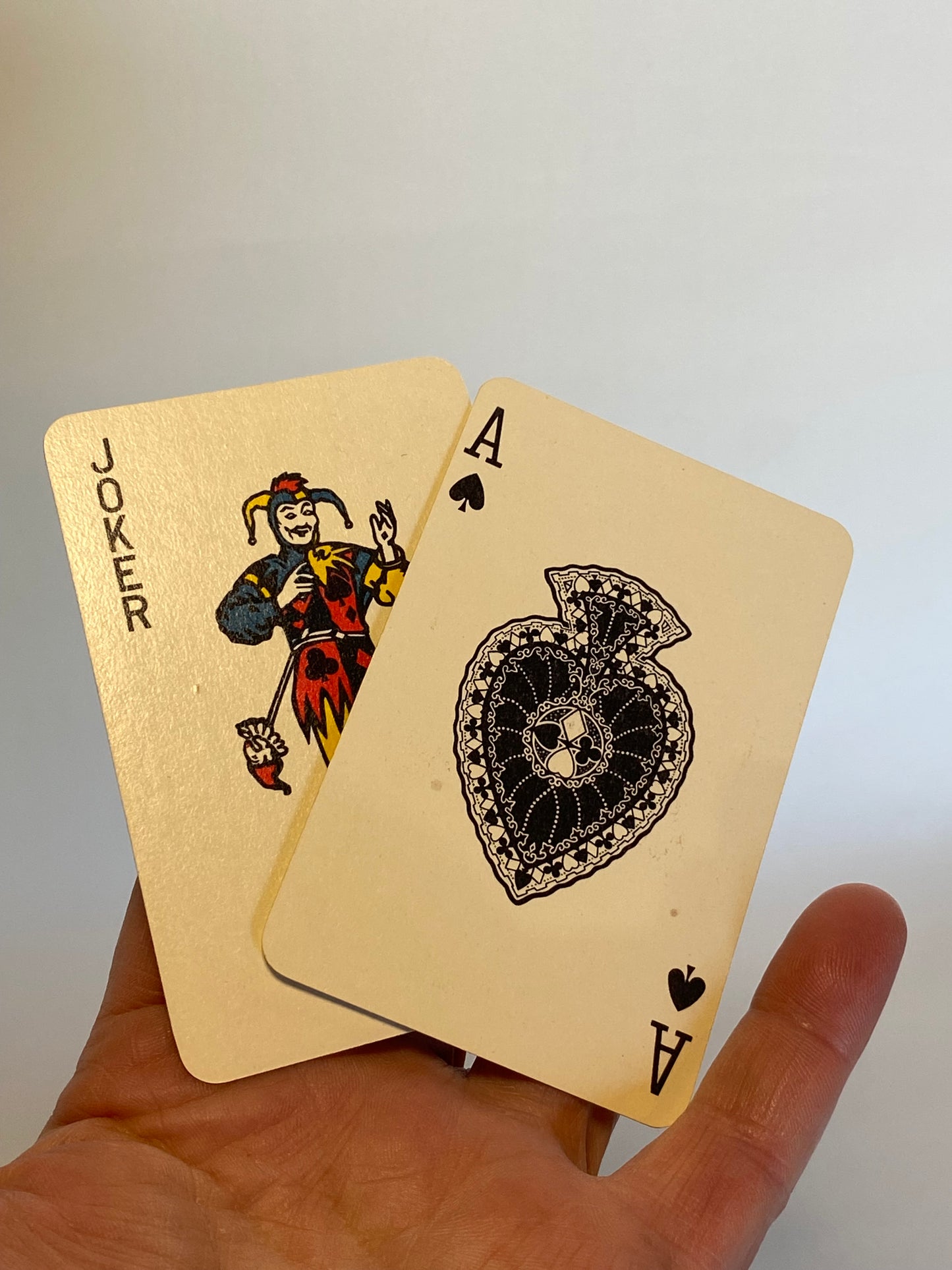 Vintage Hungarian Canasta/Bridge Playing Cards - Butterfly illustration
