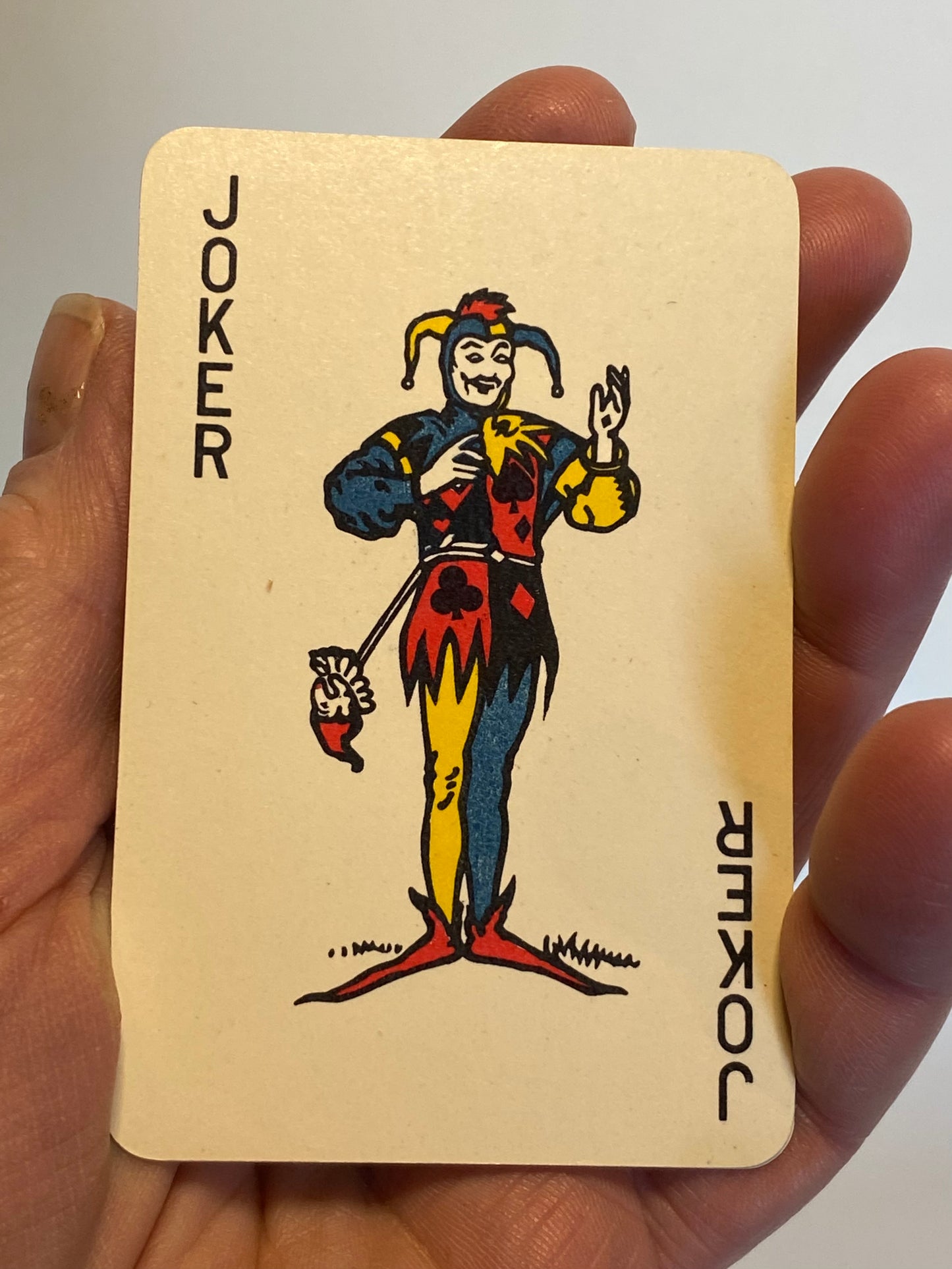 Vintage Hungarian Canasta/Bridge Playing Cards - Butterfly illustration