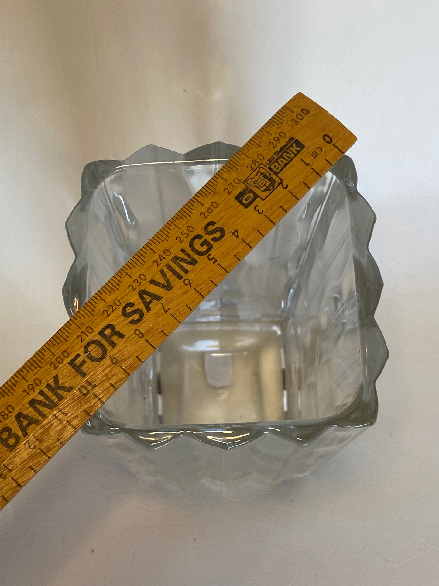 Studio Nova (MIKASA) VIRAGO frosted and clear glass vase -