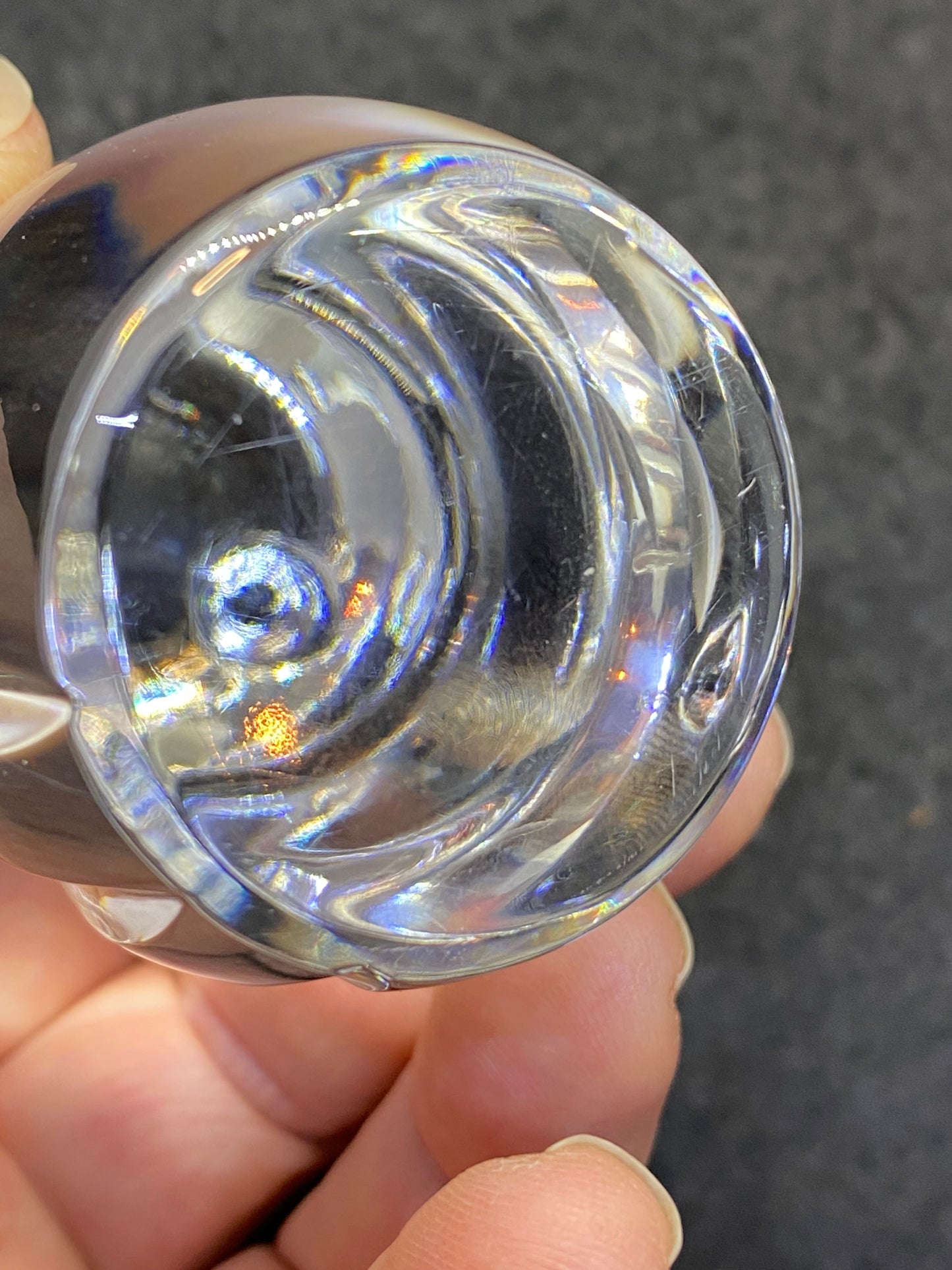 Spode Crystal Cat - 10 cm (no box)