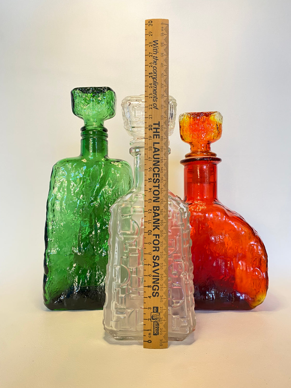 GREEN Brutalist Empoli Decanter