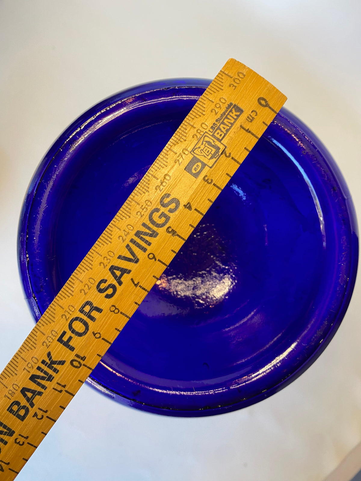 Vintage 1960s (cobalt blue) "Viking" carafe designed by Ole Winther for Holmegaard