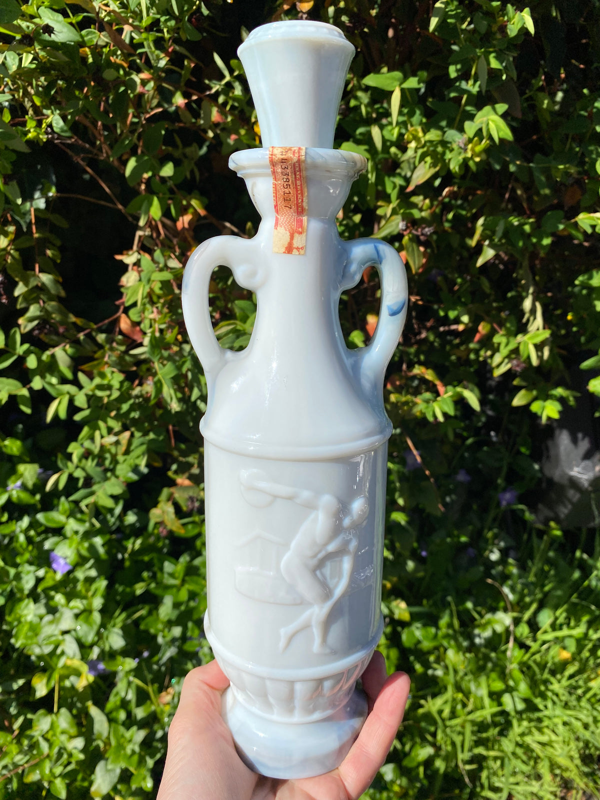 Vintage Jim Beam Collectible Bottle /Decanter - Discus Thrower