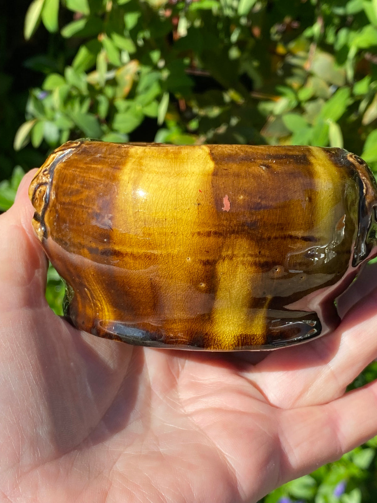 Antique Toad Bowl
