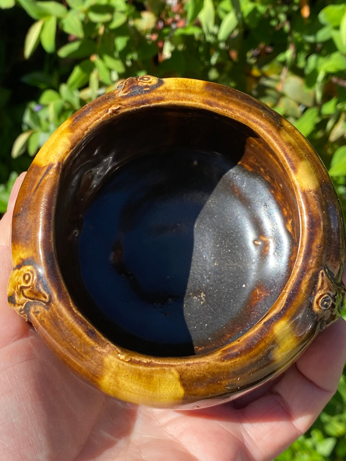 Antique Toad Bowl