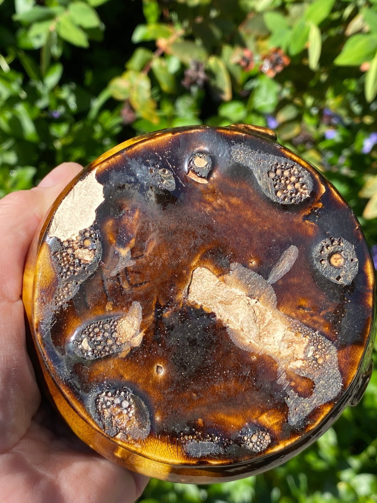Antique Toad Bowl