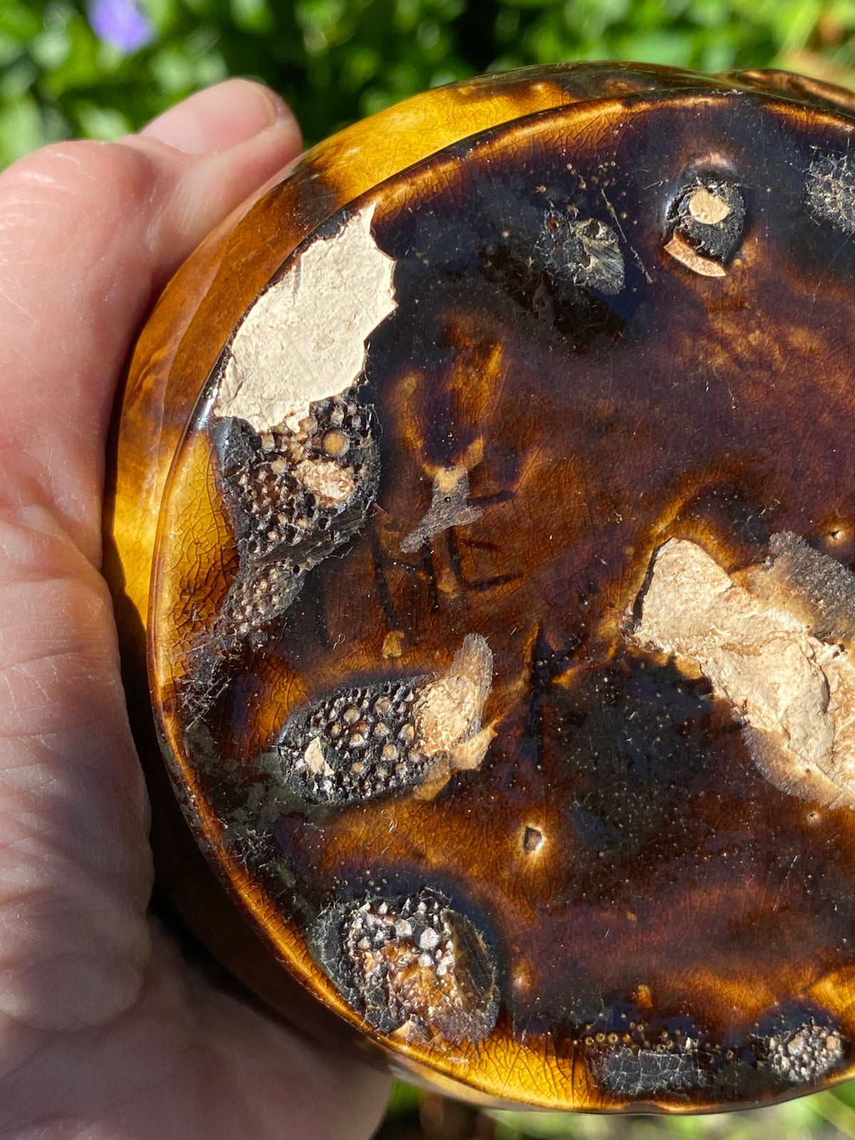 Antique Toad Bowl