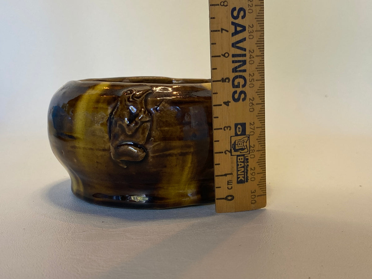 Antique Toad Bowl