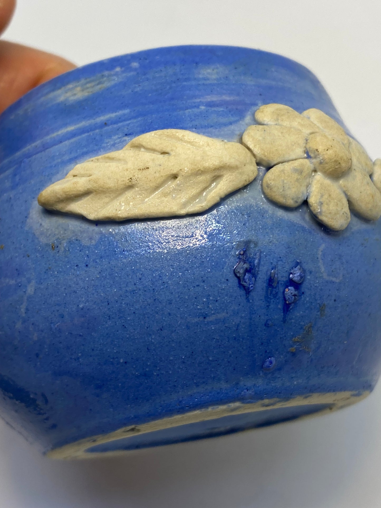 Vintage Tasmanian made pottery trinket box