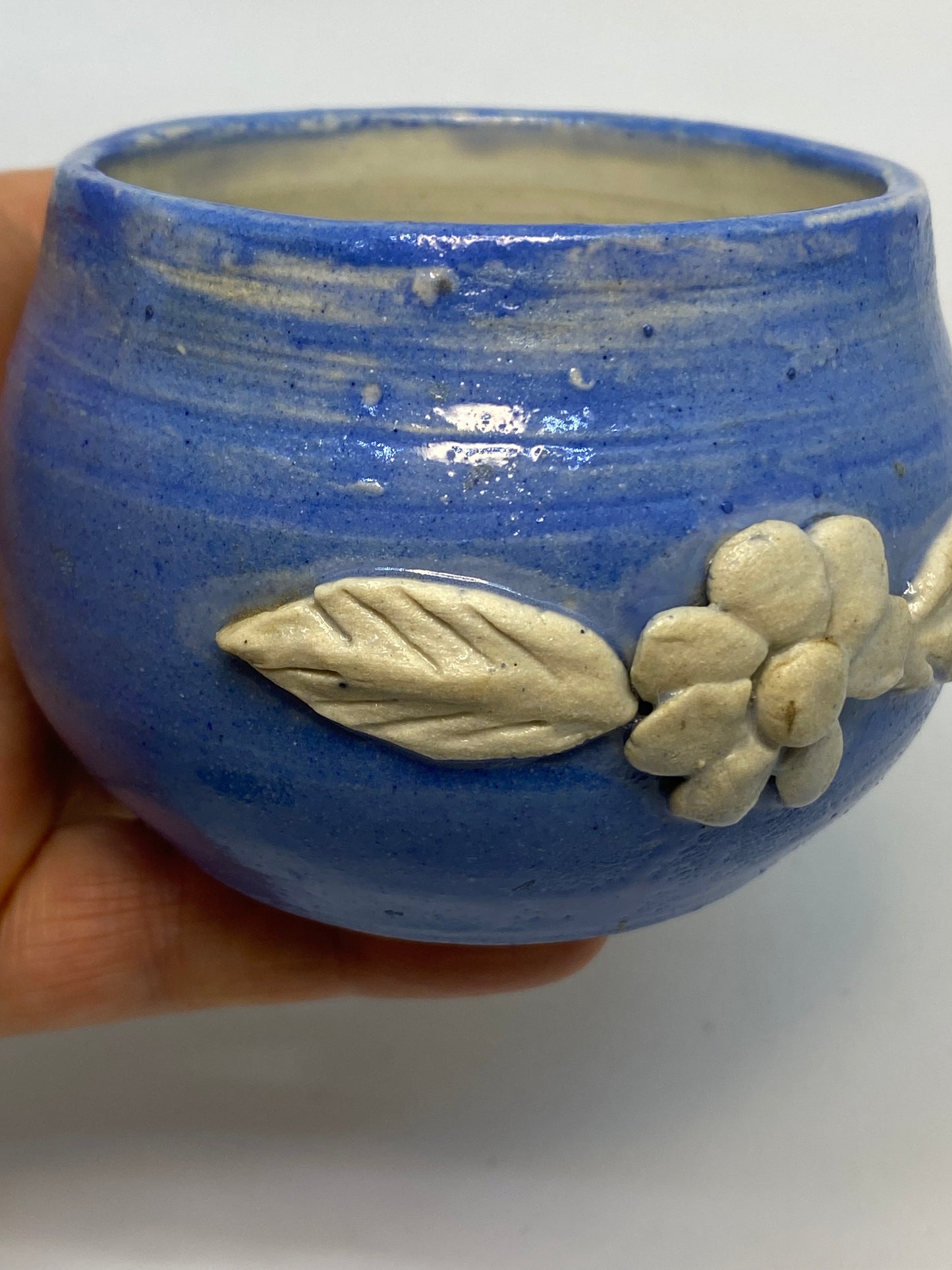 Vintage Tasmanian made pottery trinket box