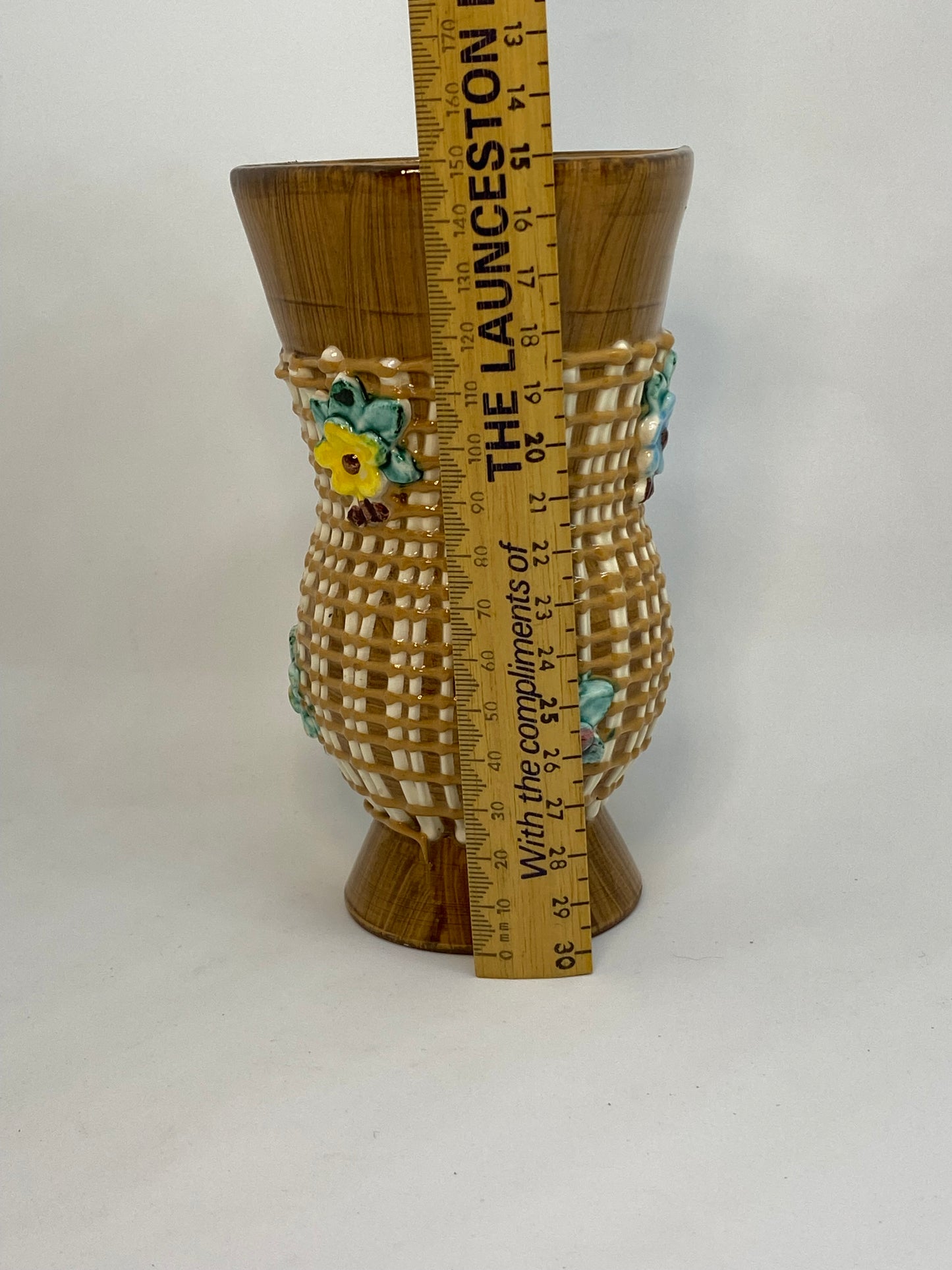 Vintage Fratelli Fanciullacci Italian Pottery Vase