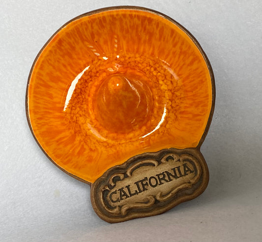 Vintage USA California Treasure Craft Sombrero Ceramic Juicer