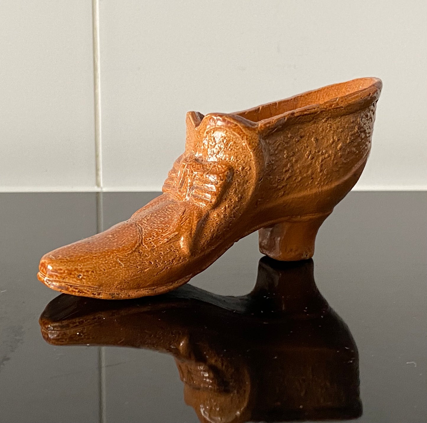 Antique Australian pottery shoe