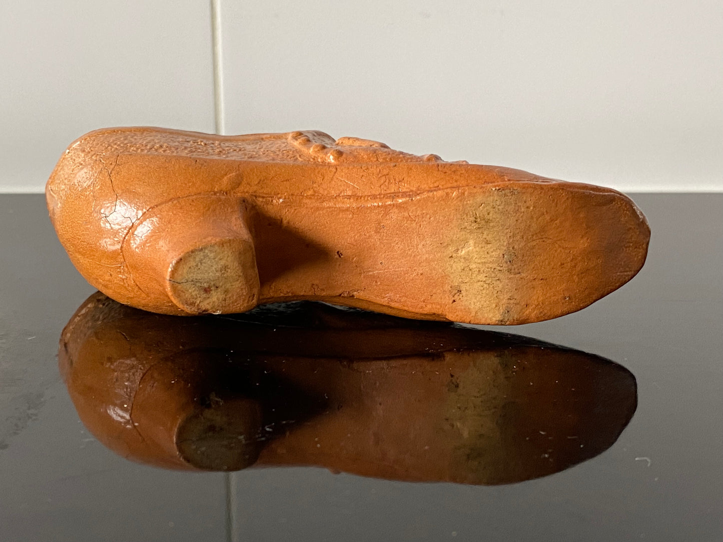 Antique Australian pottery shoe