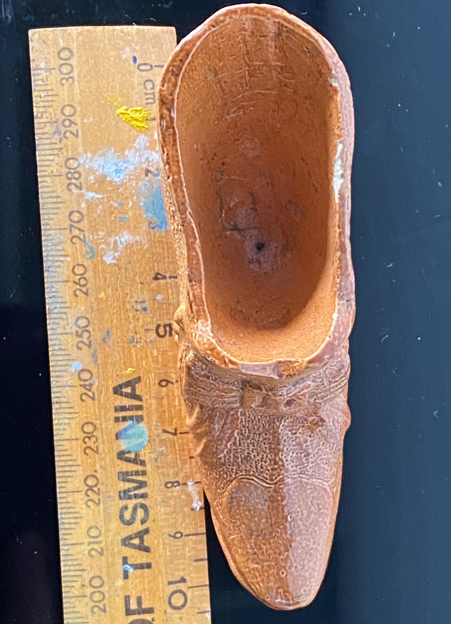Antique Australian pottery shoe
