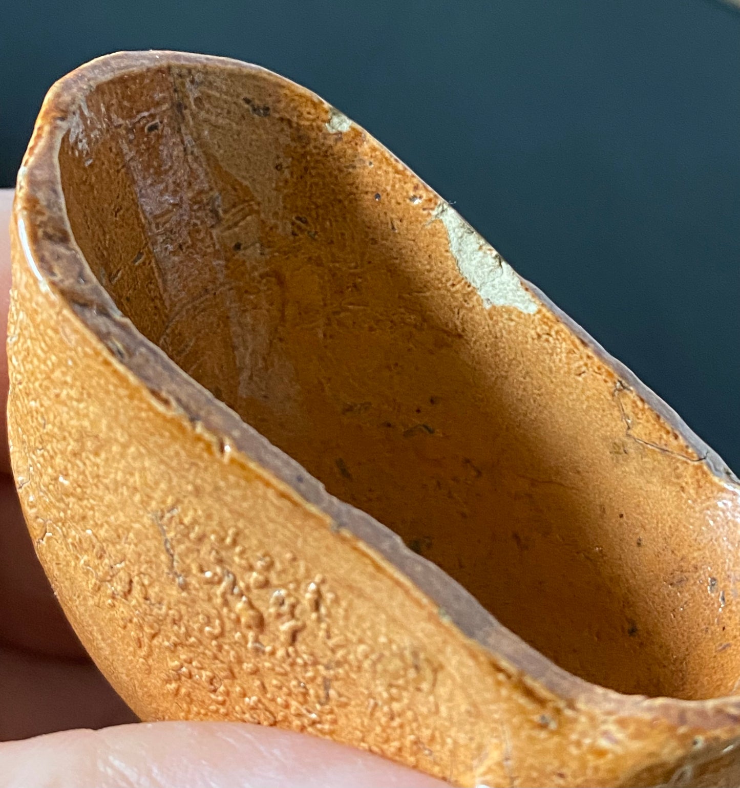 Antique Australian pottery shoe