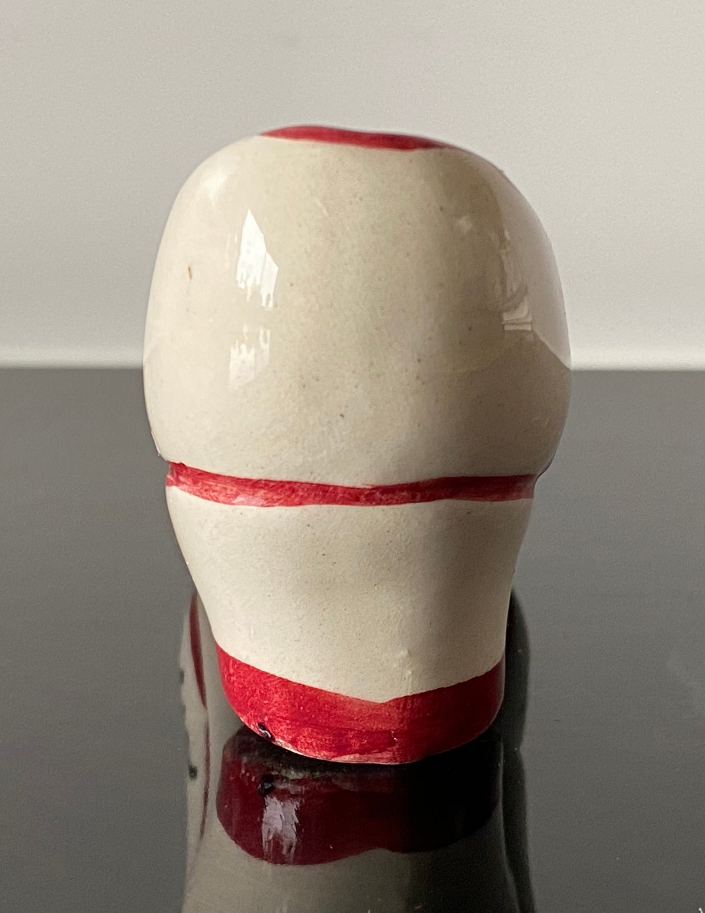 Vintage Italy pottery shoe