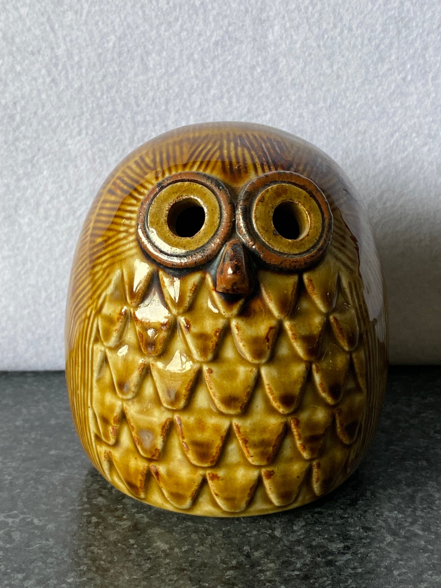 Denden Ware owl money bank 1960s