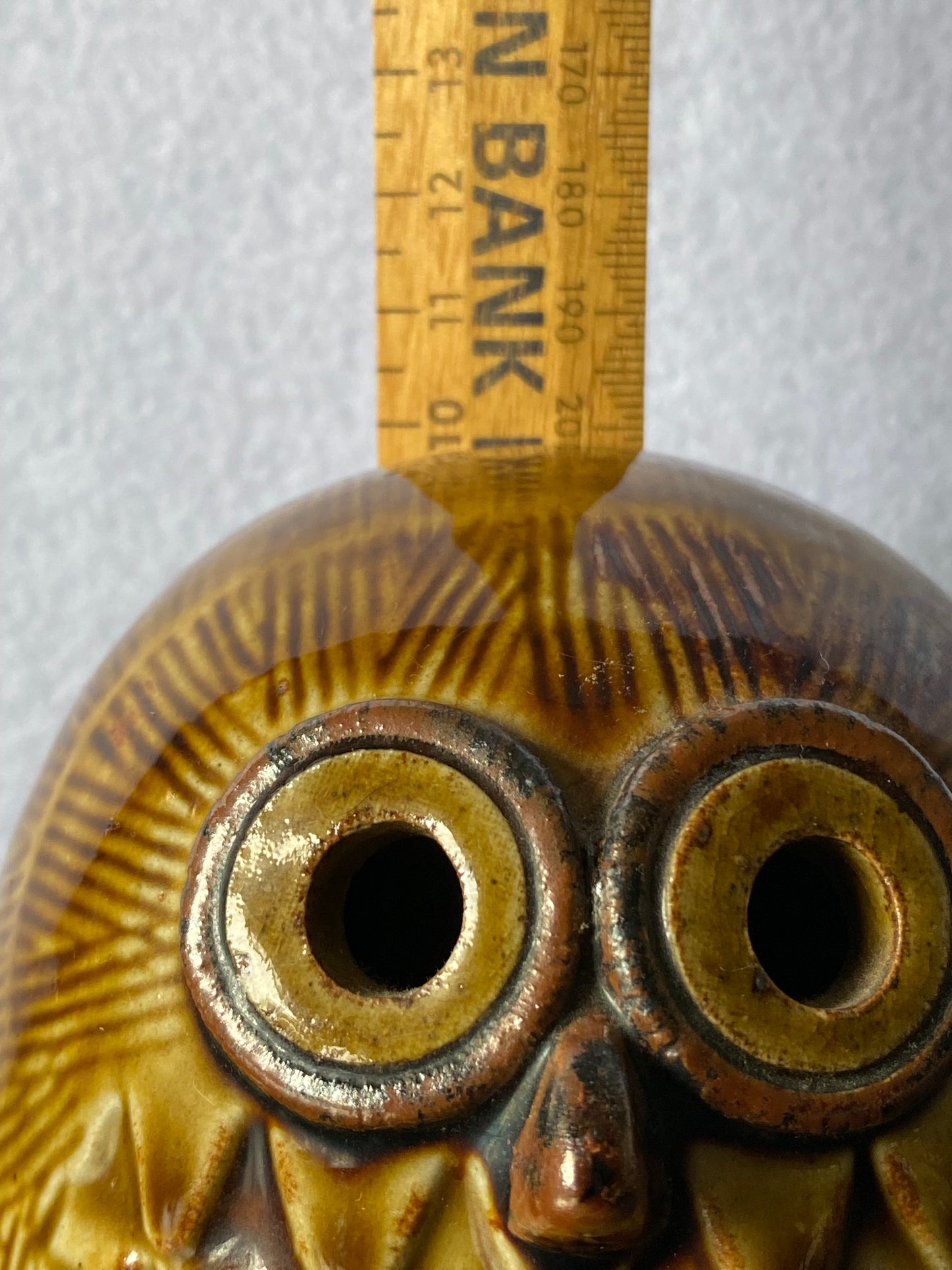 Denden Ware owl money bank 1960s