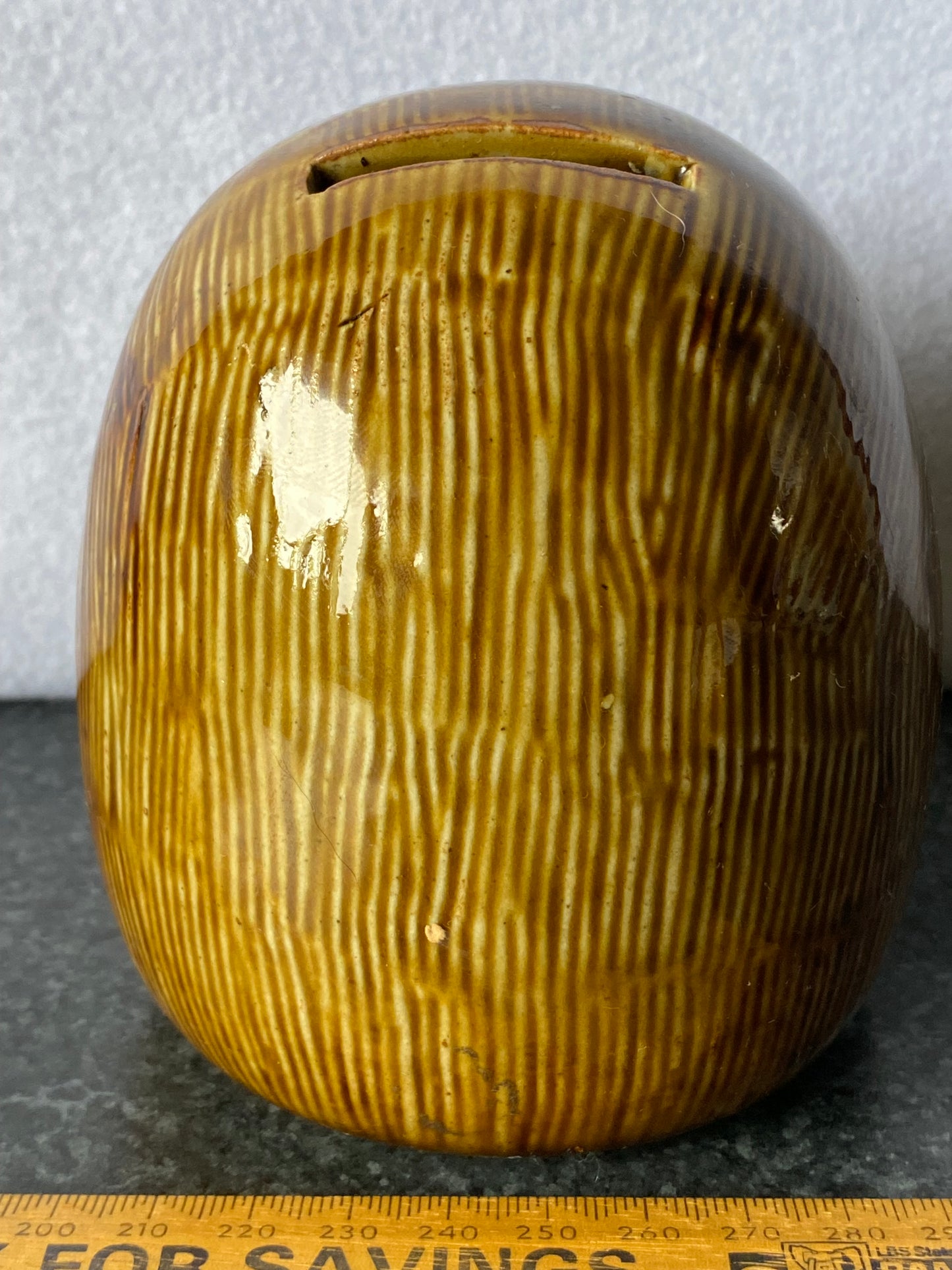Denden Ware owl money bank 1960s