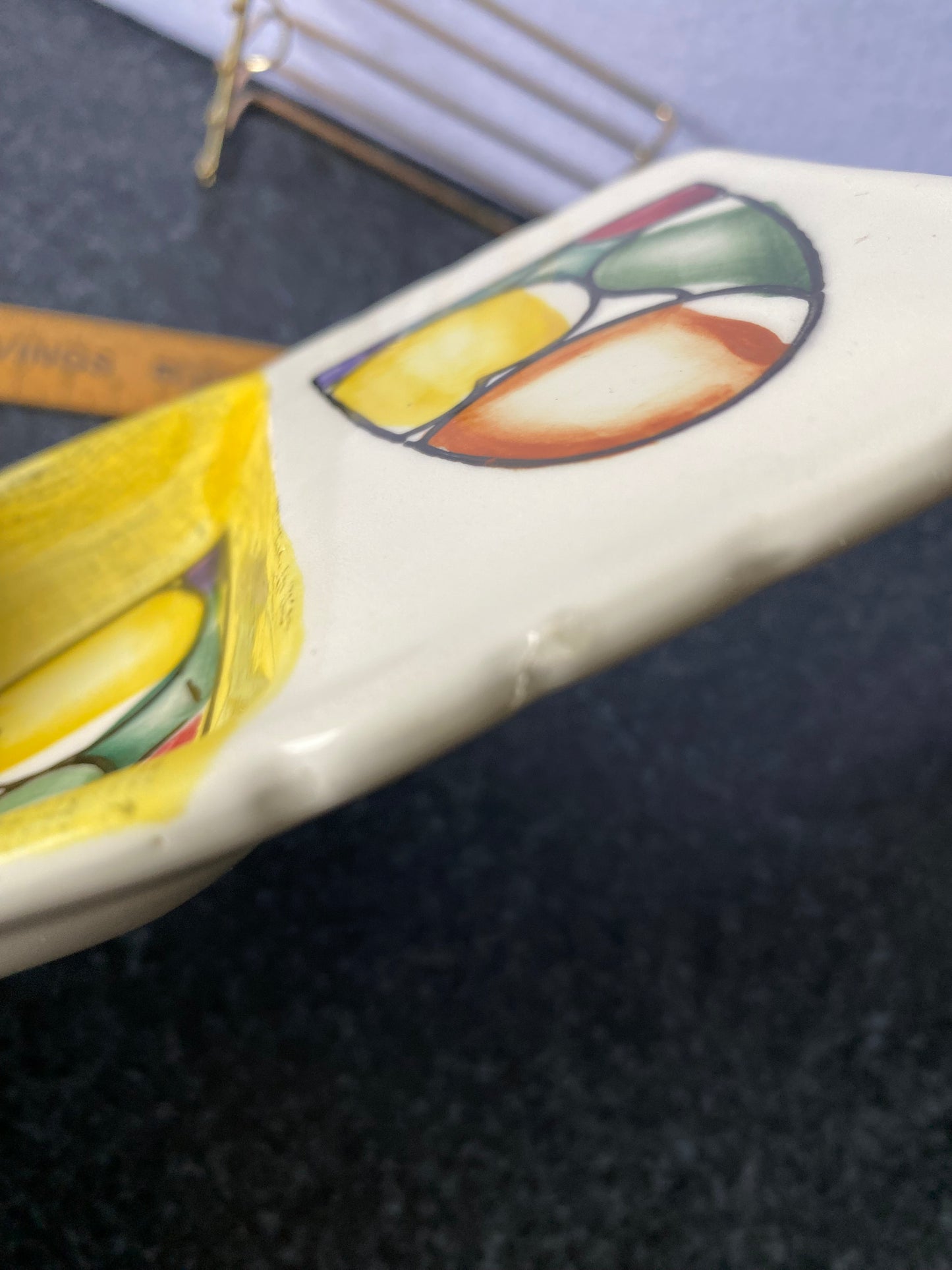 Vintage 1980s Komet Japanese Ceramic toast rack