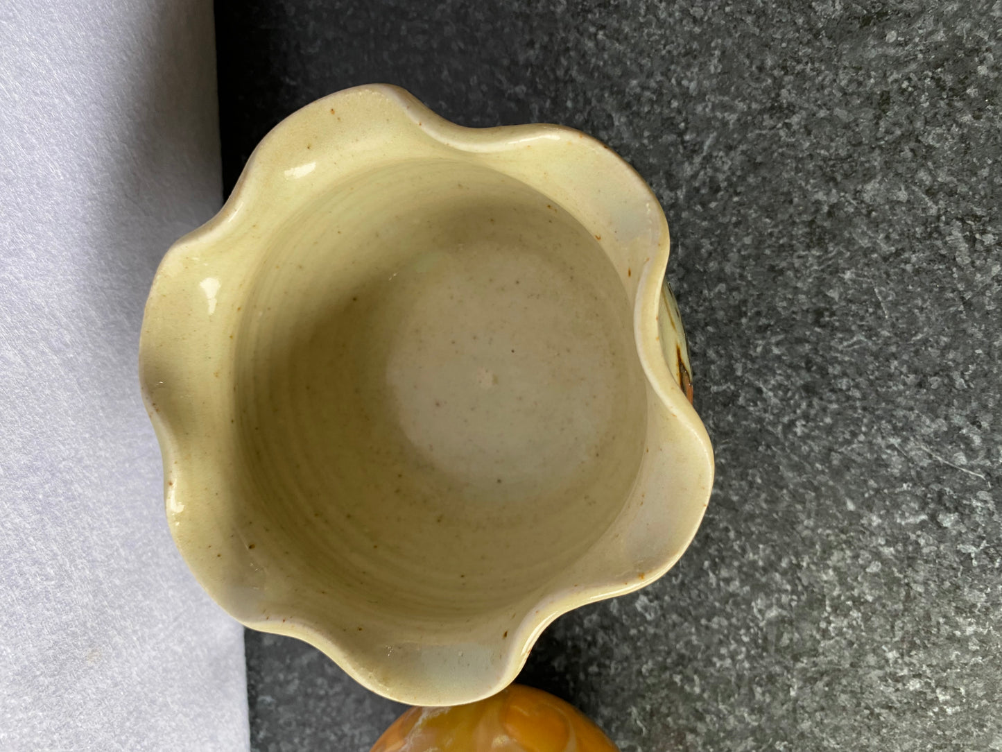 Norfolk Island mini pottery vase and bowl - Alison Ryves