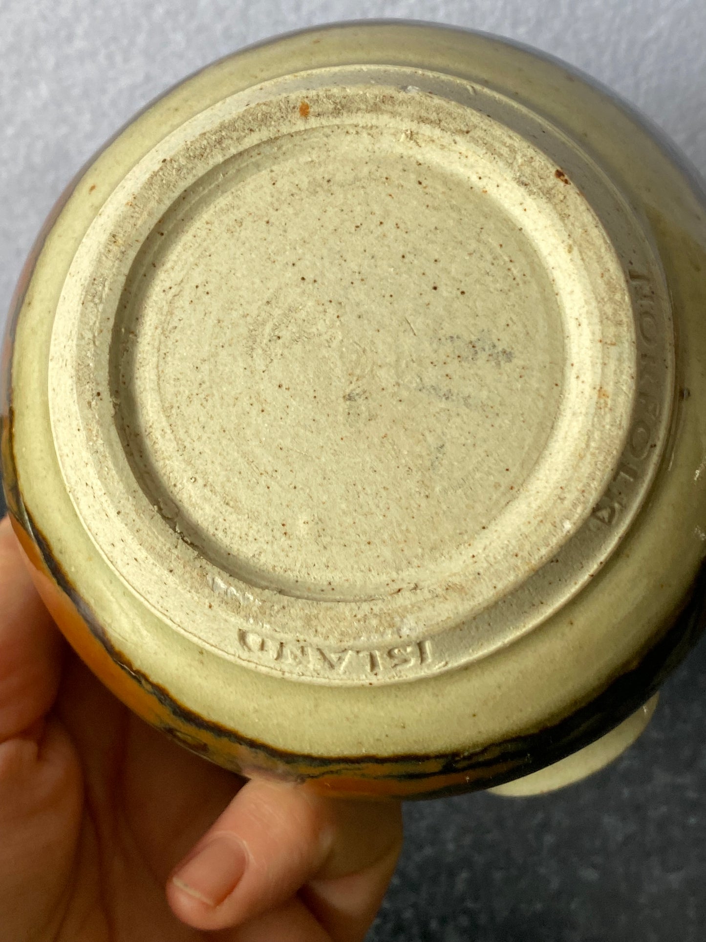 Norfolk Island mini pottery vase and bowl - Alison Ryves