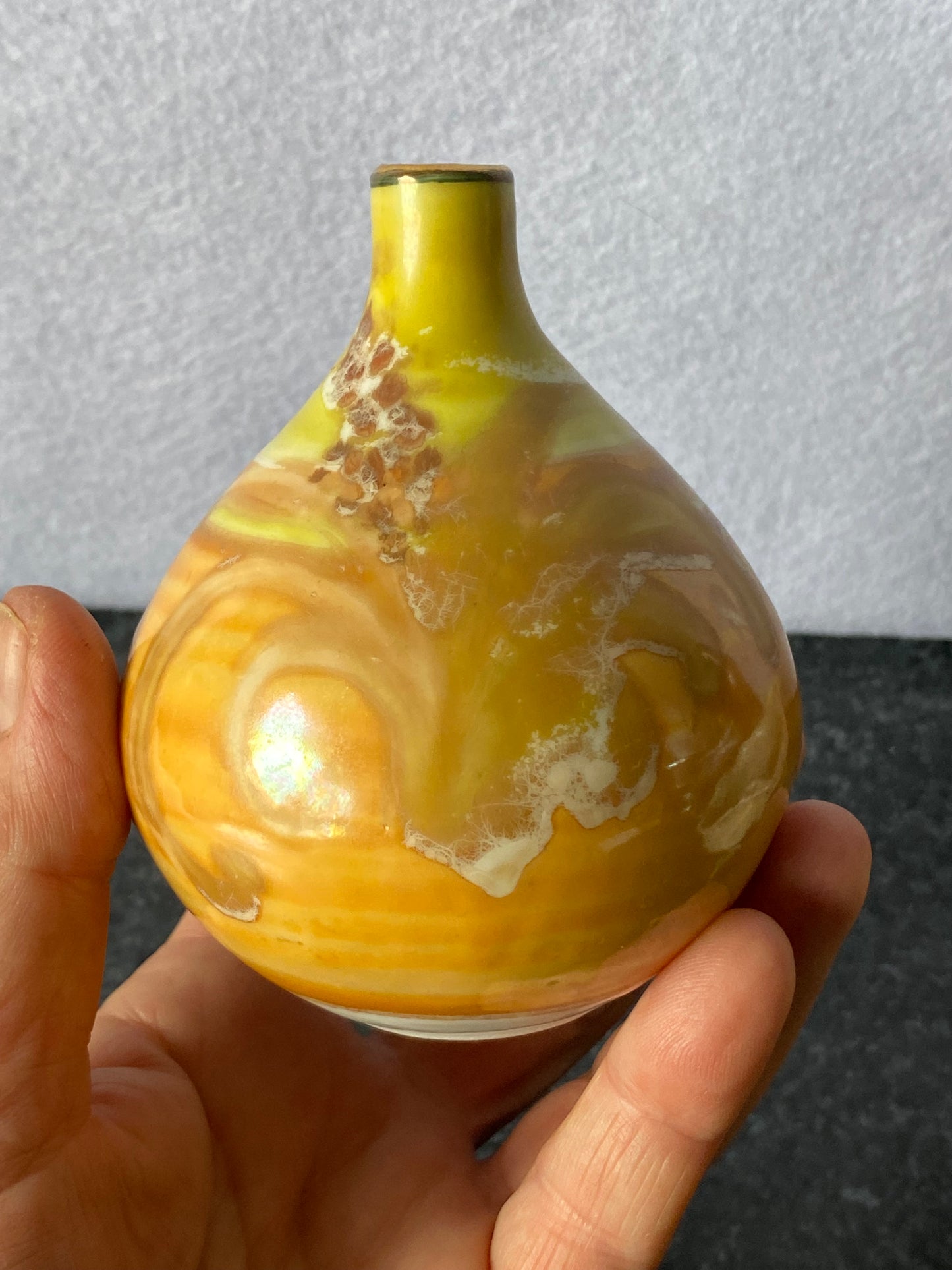 Norfolk Island mini pottery vase and bowl - Alison Ryves