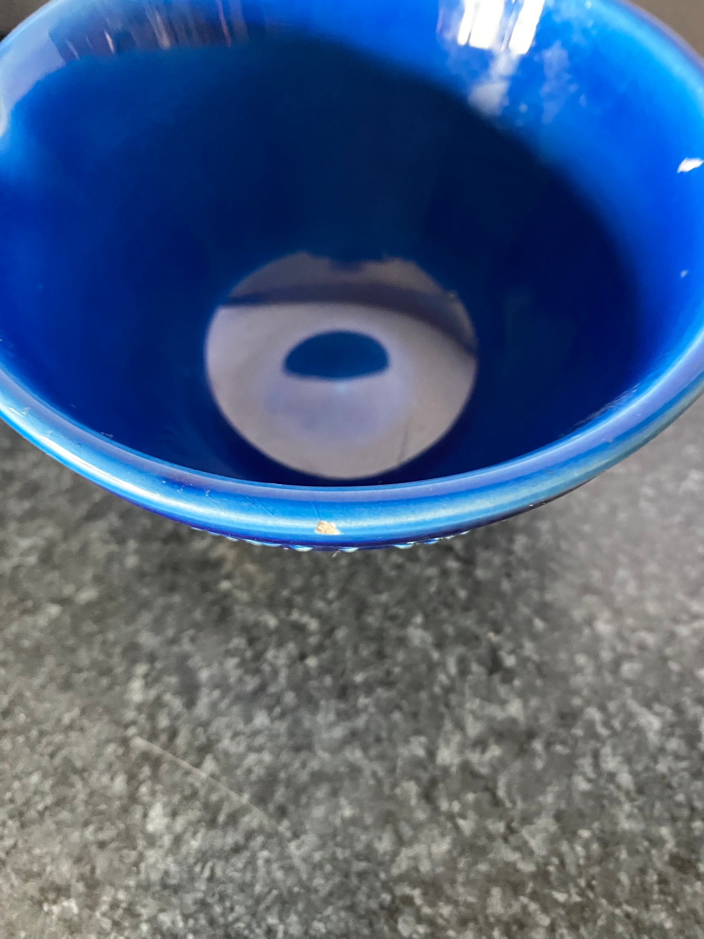 Pair of Bagni Rimini blu ramekins (2)