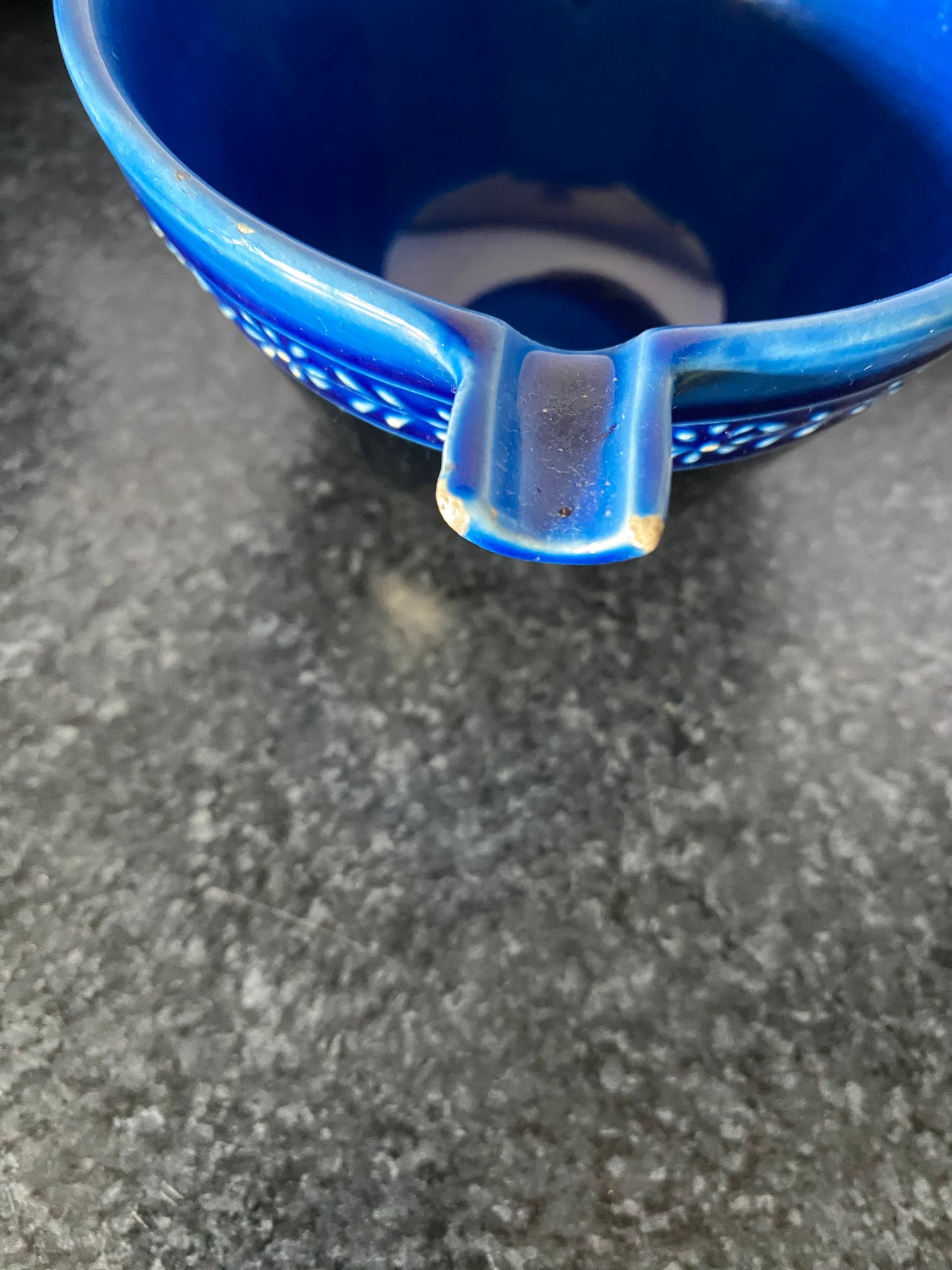 Pair of Bagni Rimini blu ramekins (2)