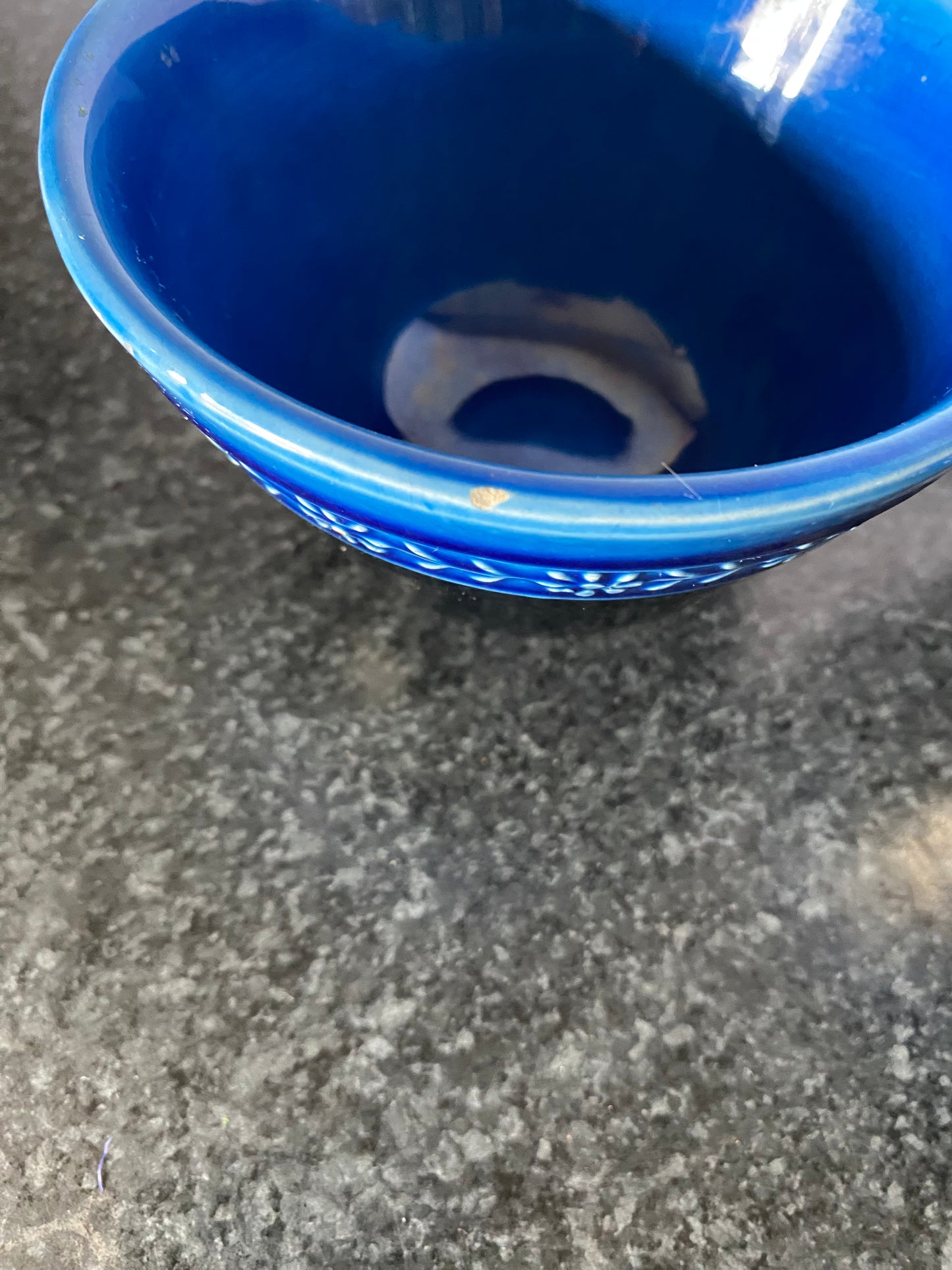 Pair of Bagni Rimini blu ramekins (2)