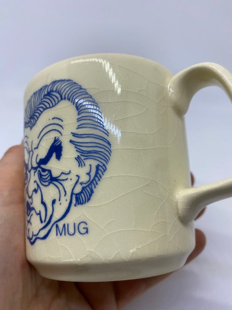 Bob Hawke's Bendigo Waverley Ware Pottery Mug
