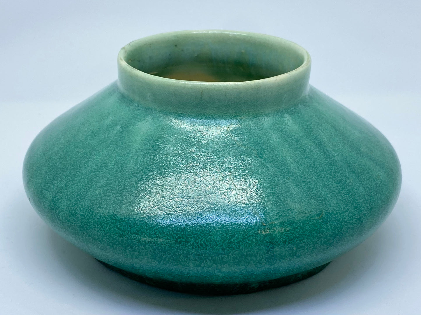 Vintage Melrose Pottery Vase - green