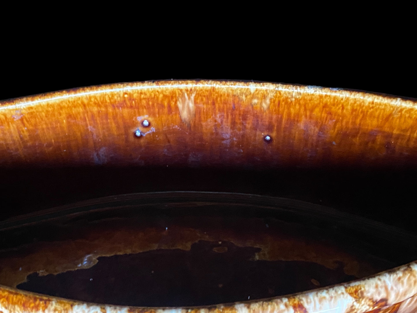 Waverley Ware Bendigo Pottery Canoe with ORIGINAL sticker!