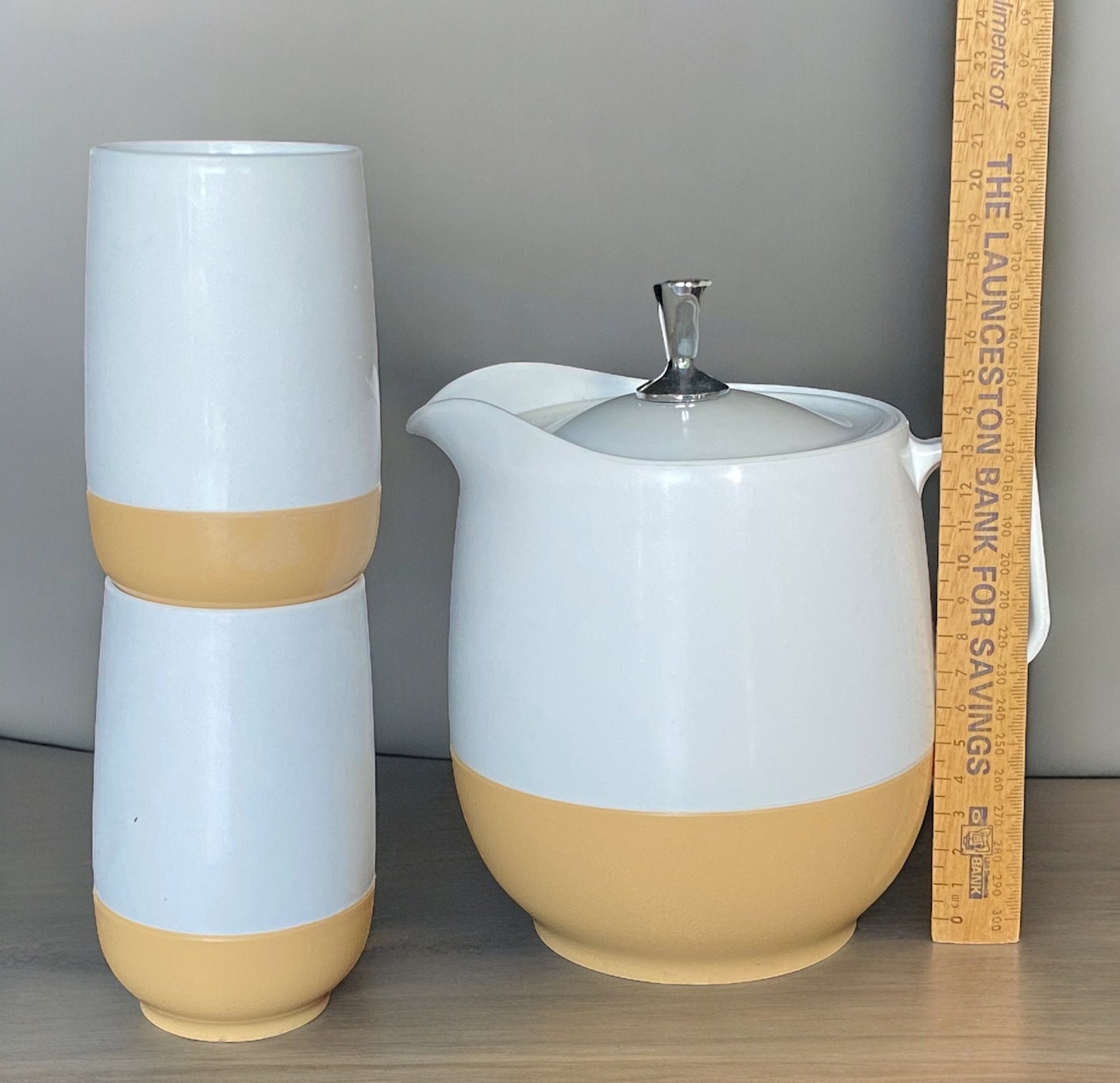 Marquis Australia by Commonwealth Moulding Pty Ltd - plastic lidded jug and tumblers