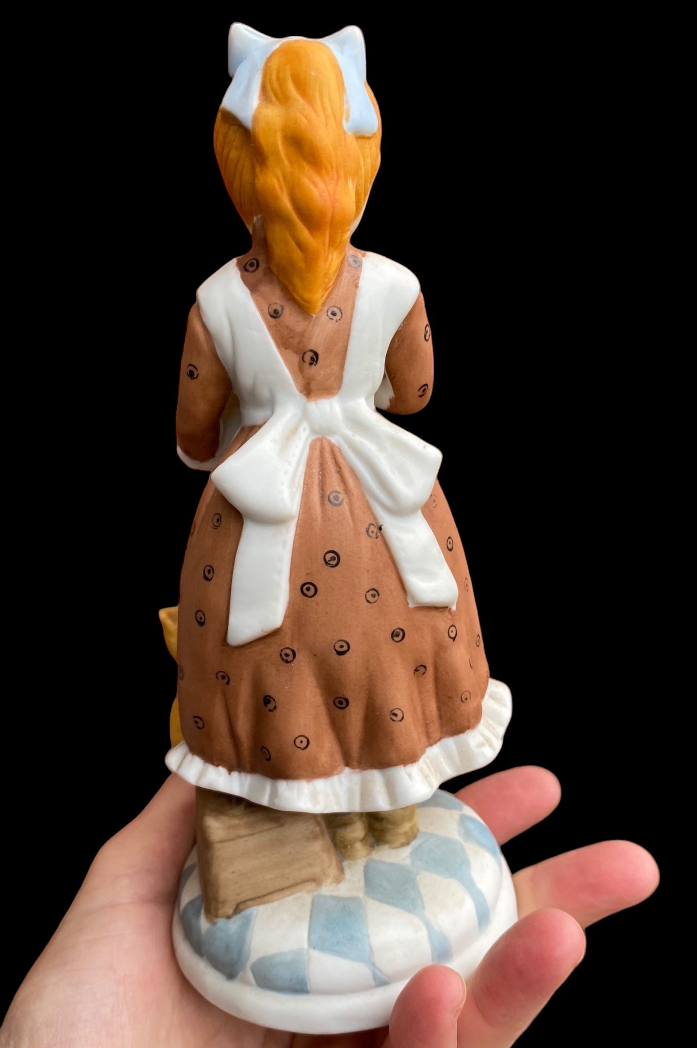 A HOLLY HOBBIE® CREATION © WWA INC. Cleveland. Ohio 44144 MADE WHF-318 IN TAIWAN Figurine