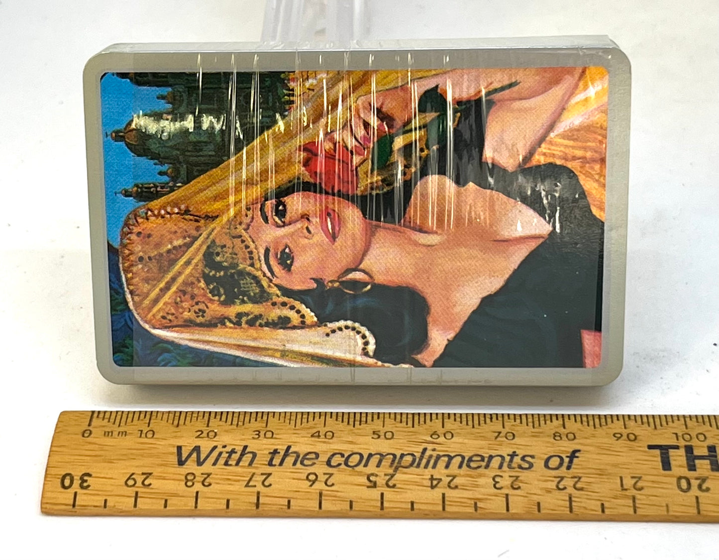 Vintage Valentine playing cards