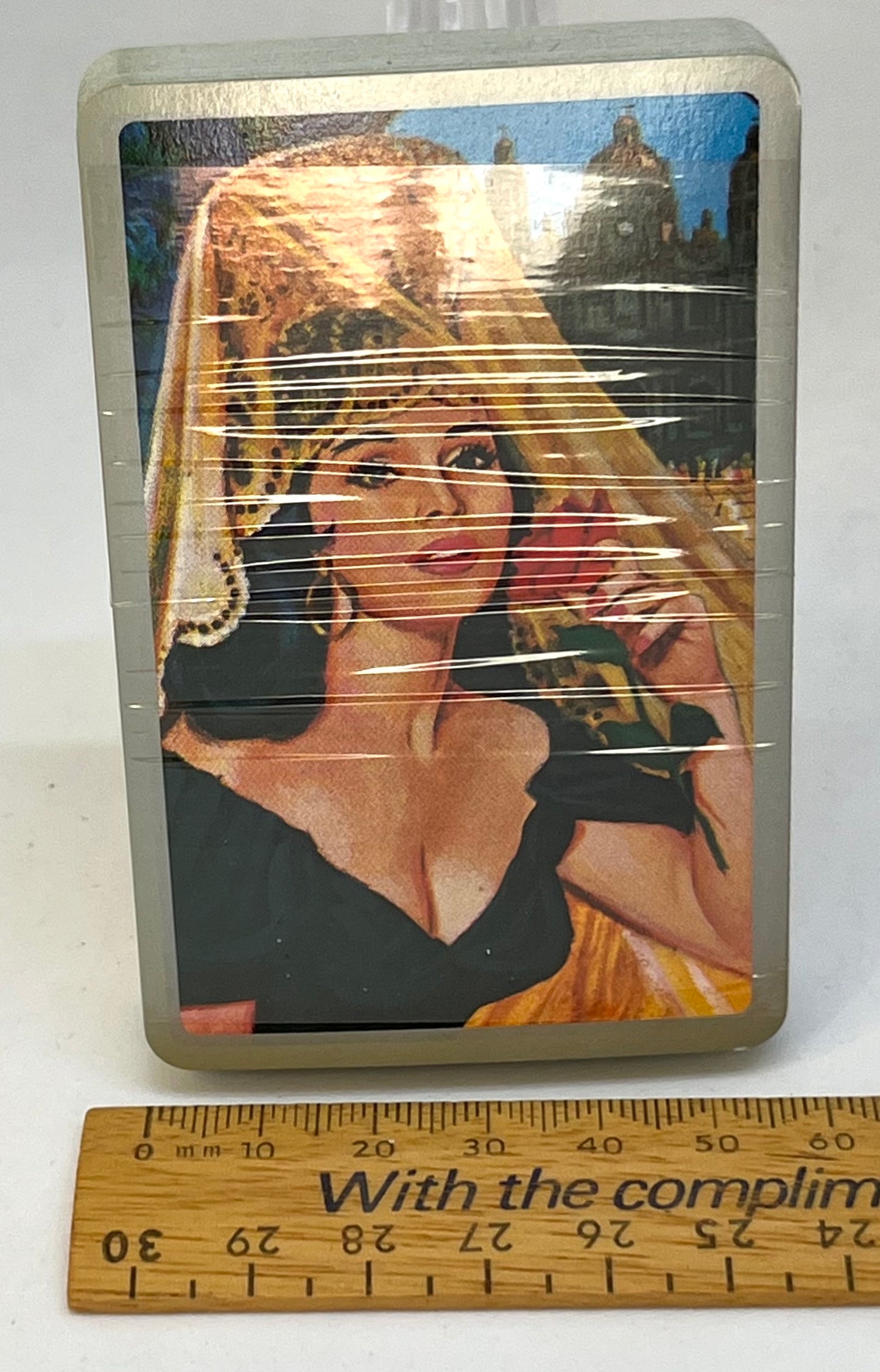 Vintage Valentine playing cards