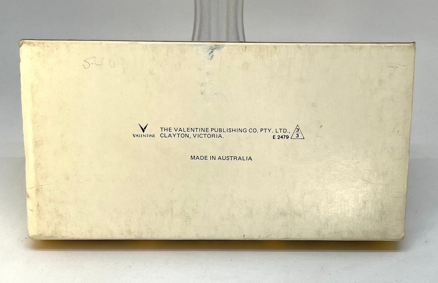 Vintage Valentine playing cards